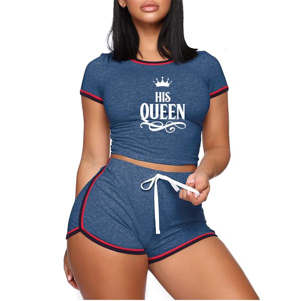 women's two piece pants 2pcs shorts sets for womens outifits short sleeve workout clothes gym suits crop tracksuits summer sportswear 2, White
